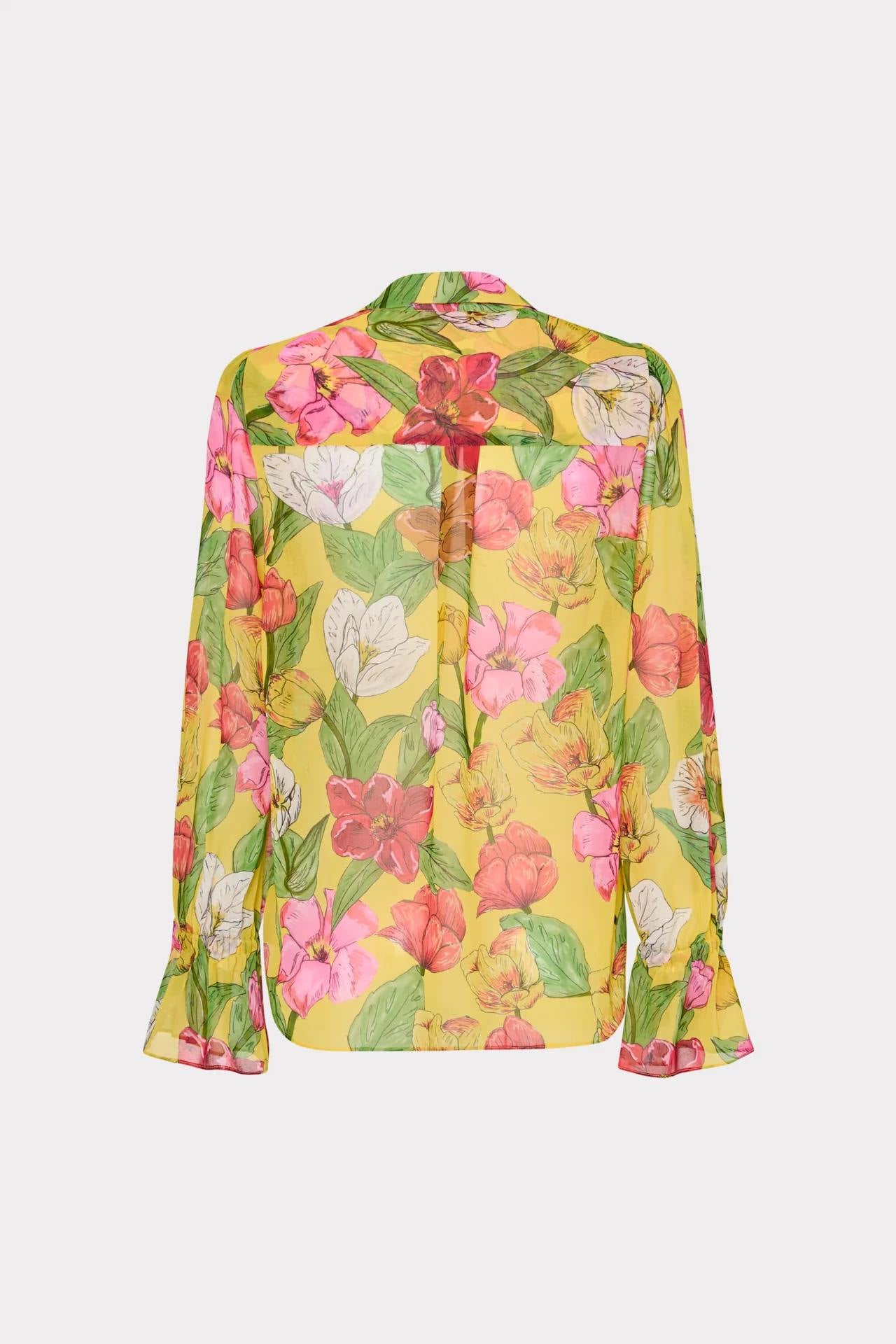 Tulip Rose Lace Blouse
