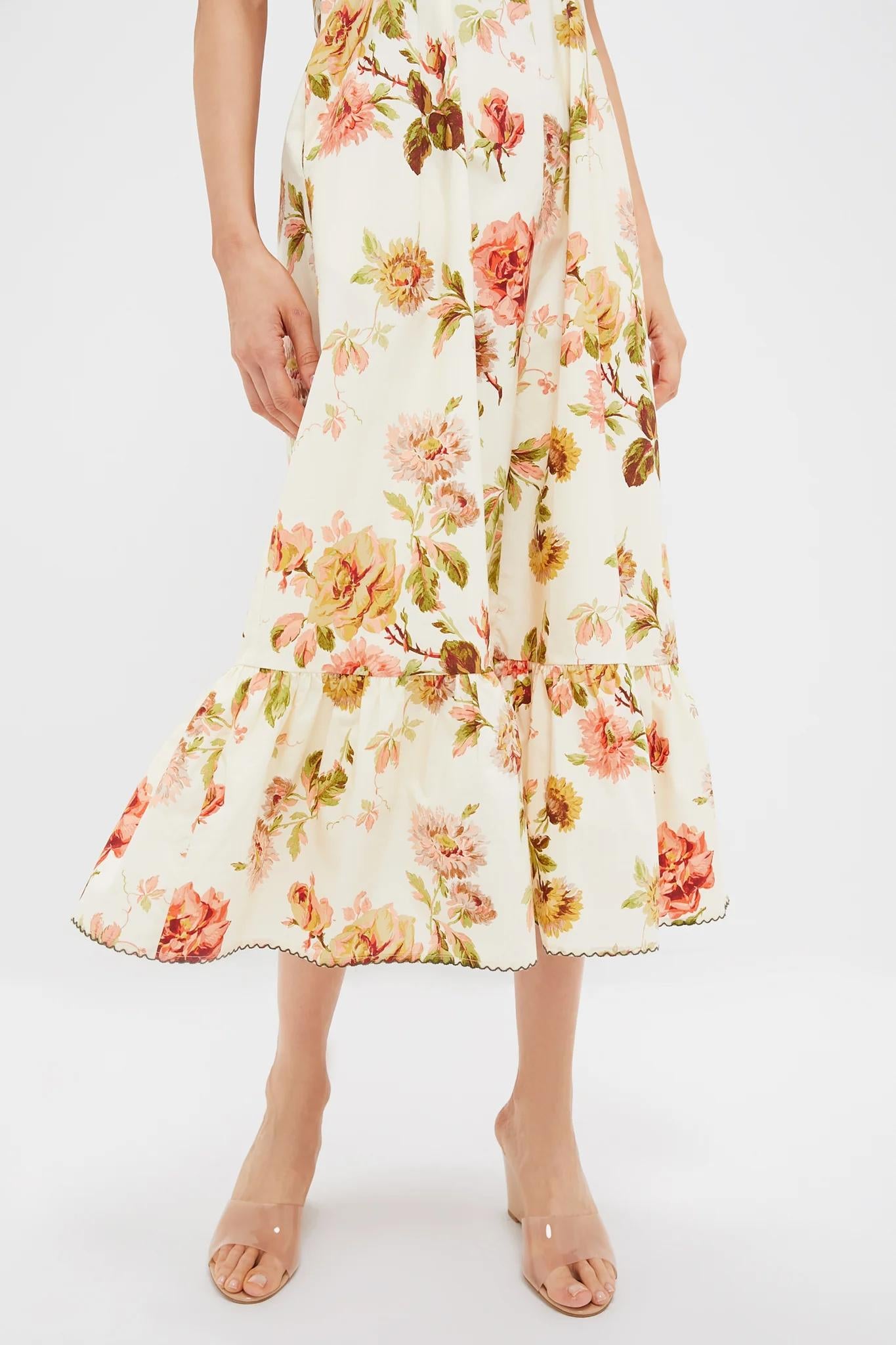 Romantic Floral Dress