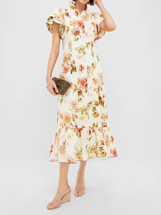 Romantic Floral Dress