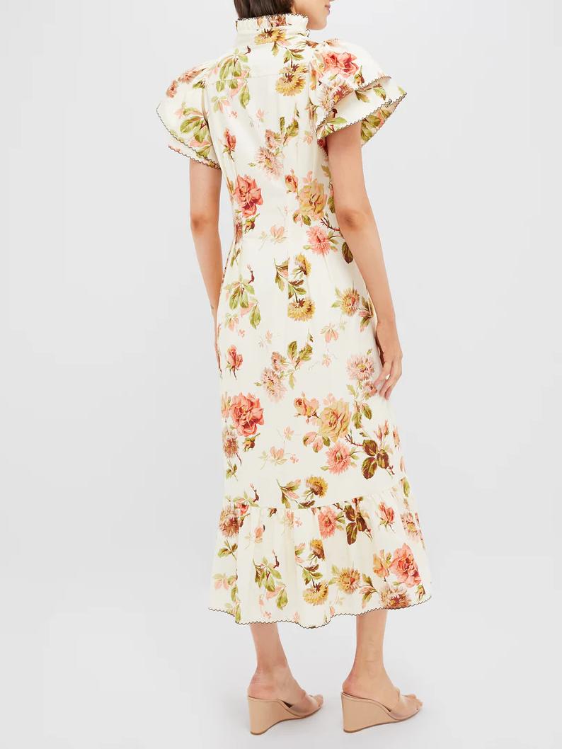 Romantic Floral Dress