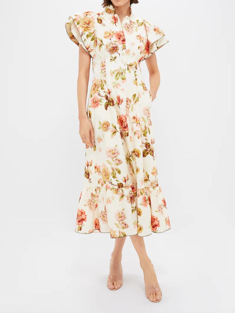 Romantic Floral Dress