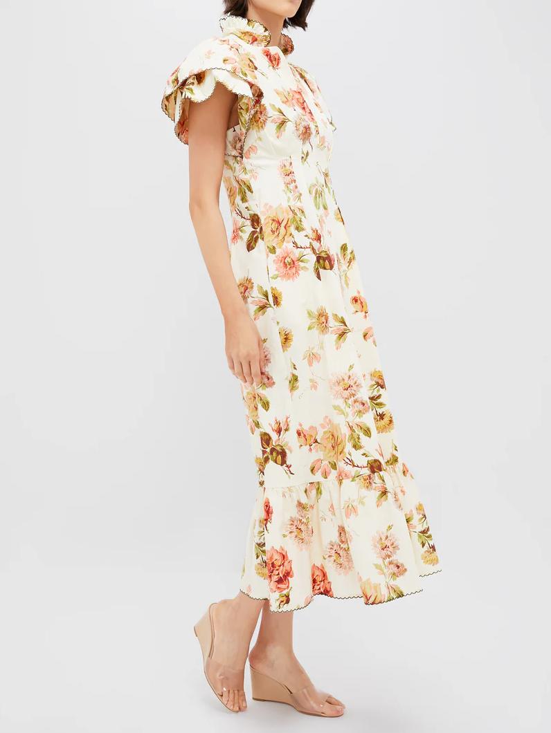 Romantic Floral Dress