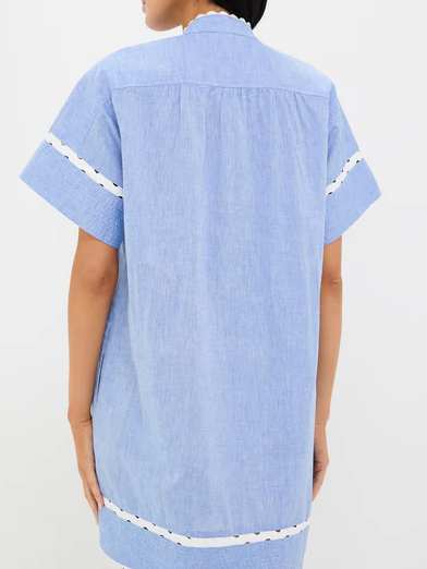 Casual Belted Mini Dress