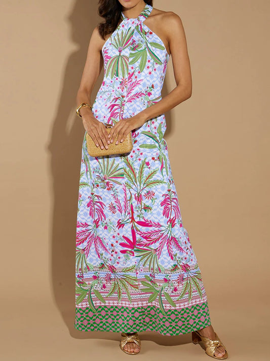 Elegant Sleeveless Silhouette Dress