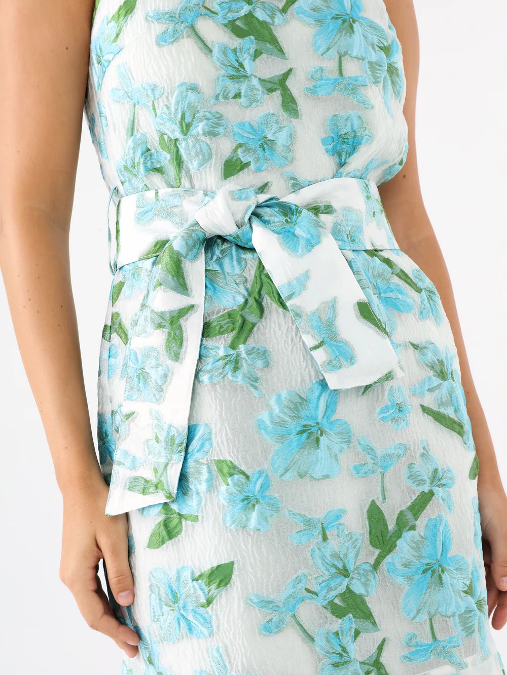 Sleeveless Organza Dress