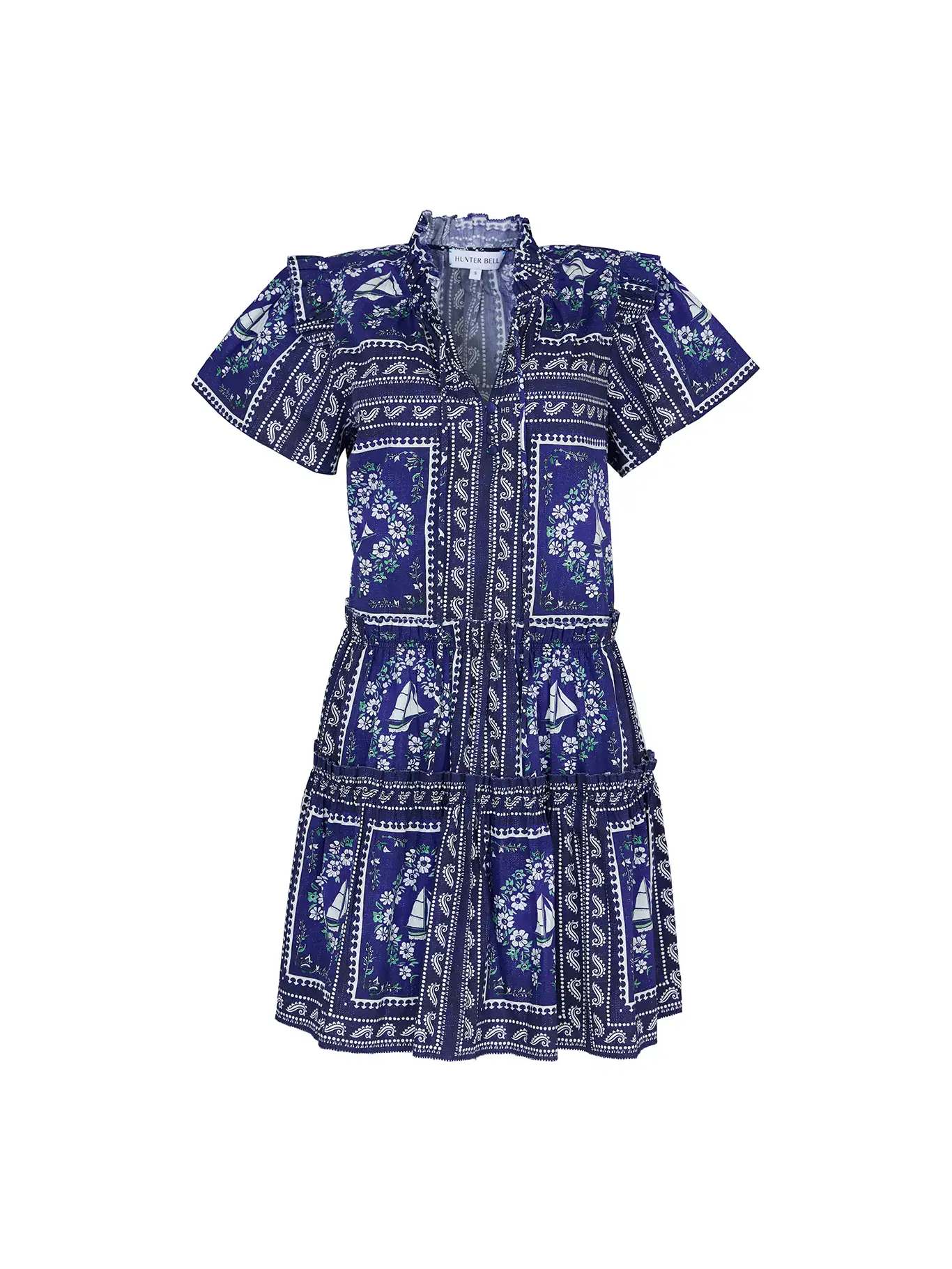 Printed Swing Mini Dress