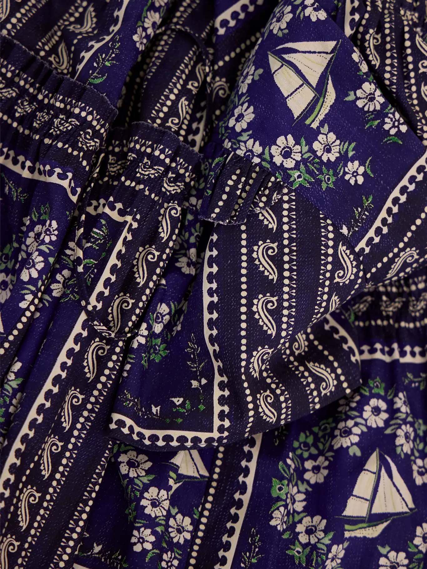 Printed Swing Mini Dress
