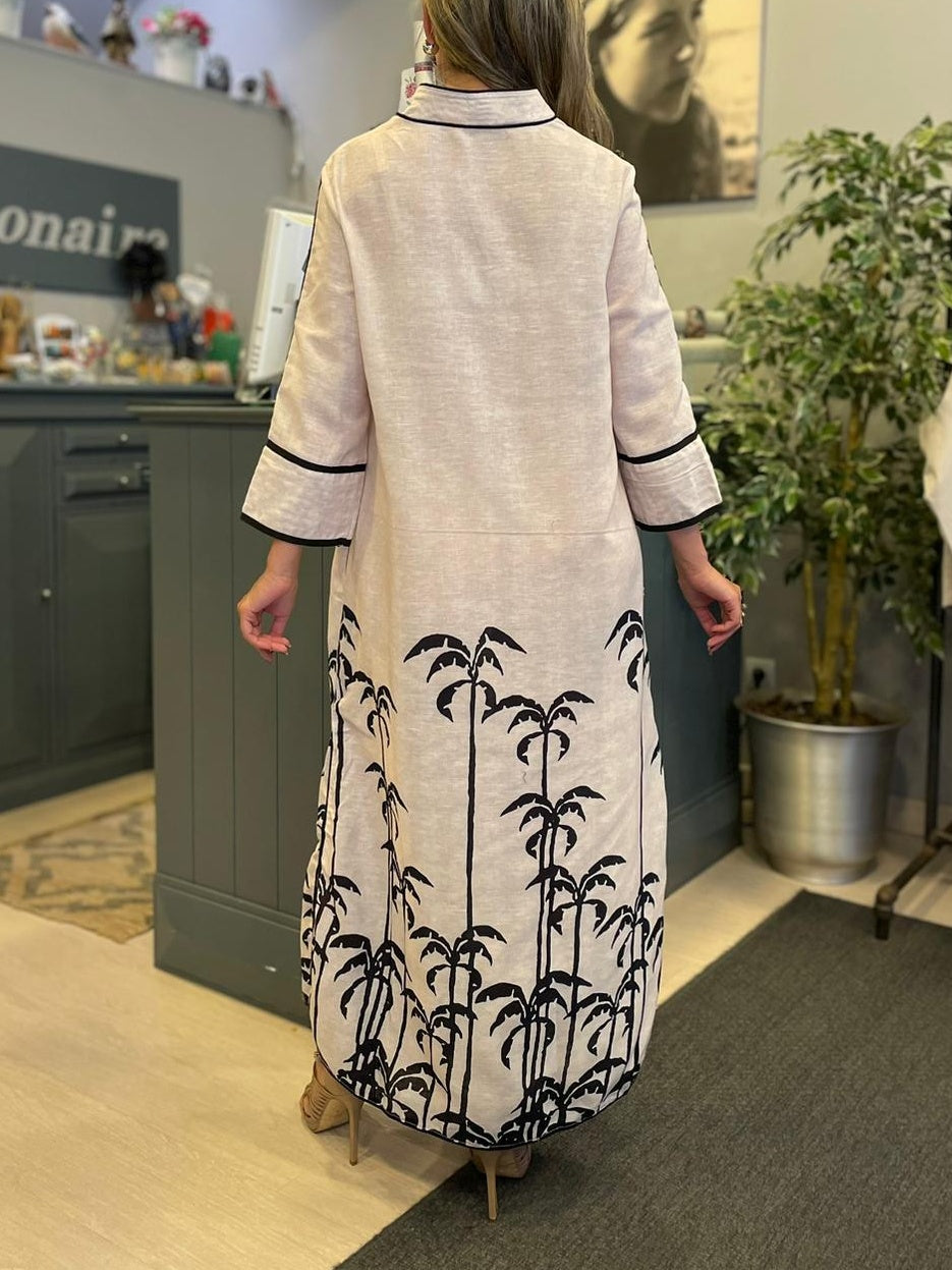 Printed Silhouette Dress