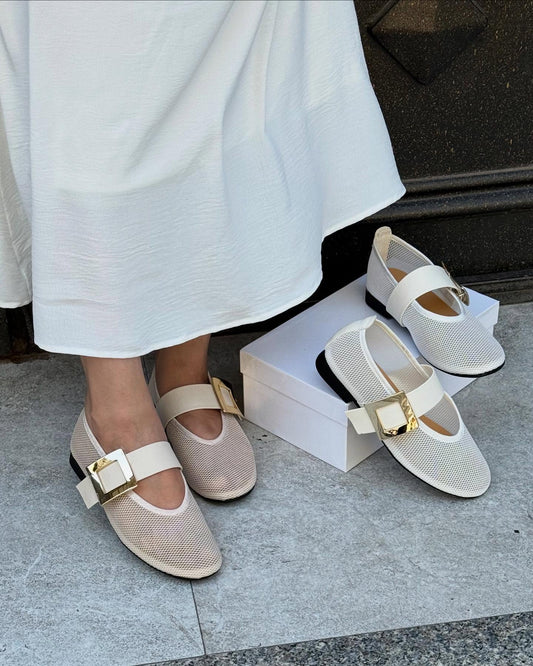 Mesh Breathable Single Shoes