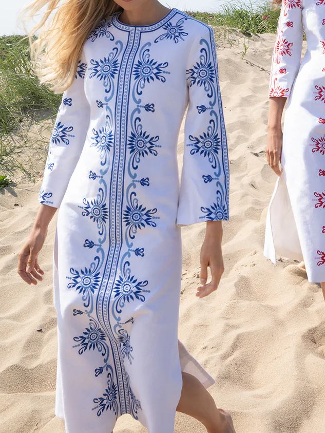 Vintage Embroidered Dress