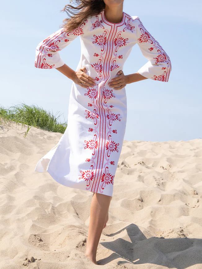 Vintage Embroidered Dress