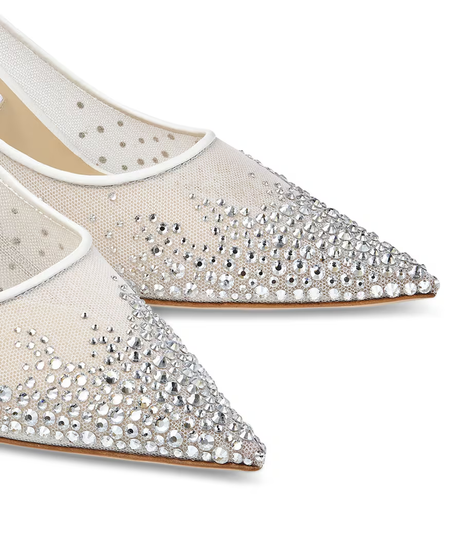 Love 100 Crystal-embellished Pumps