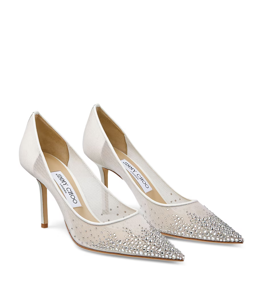 Love 100 Crystal-embellished Pumps