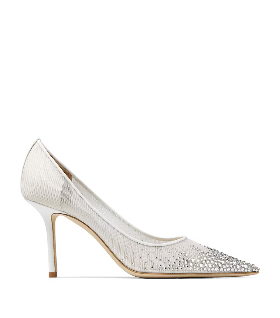 Love 100 Crystal-embellished Pumps