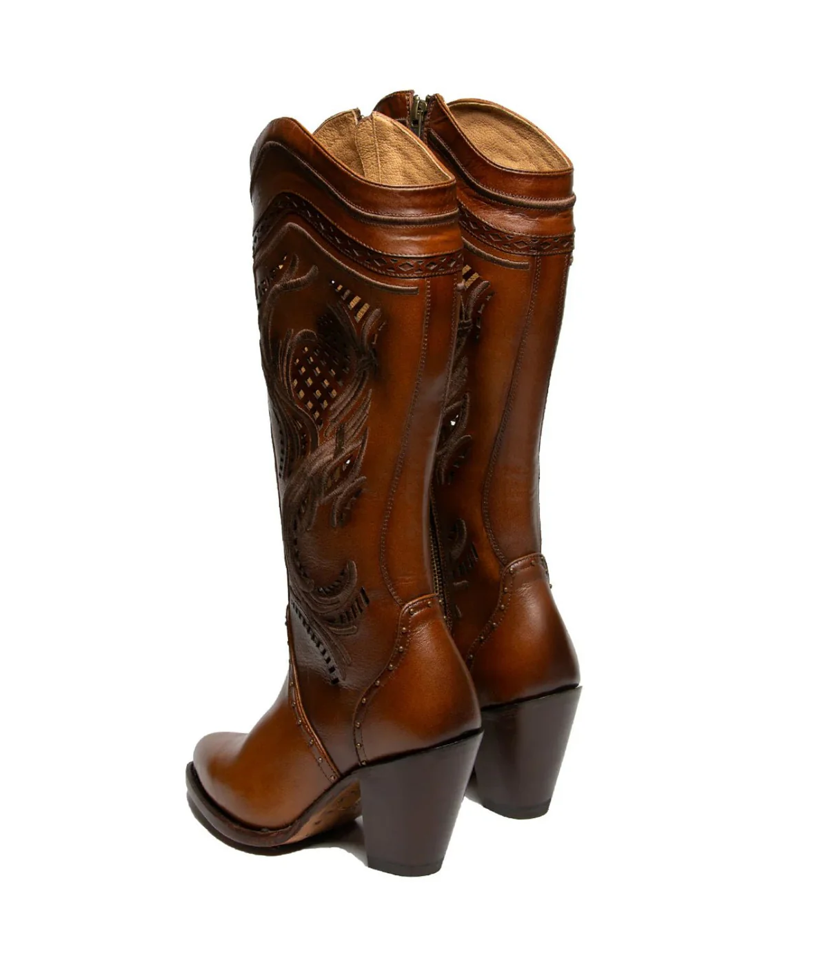 Hand-carved Boots