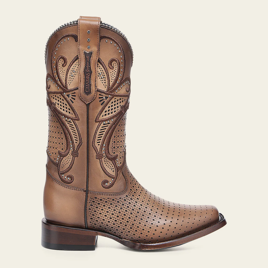 Genuine Leather Rodeo Boots For Women