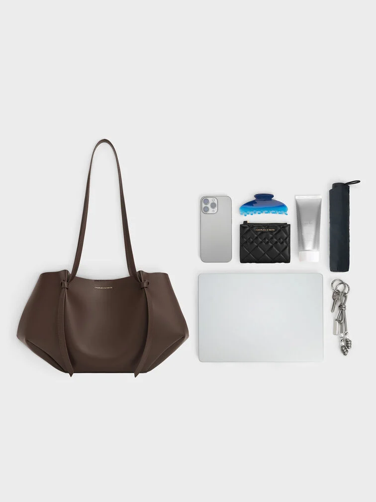 Calla Tote Bag - Espresso Brown