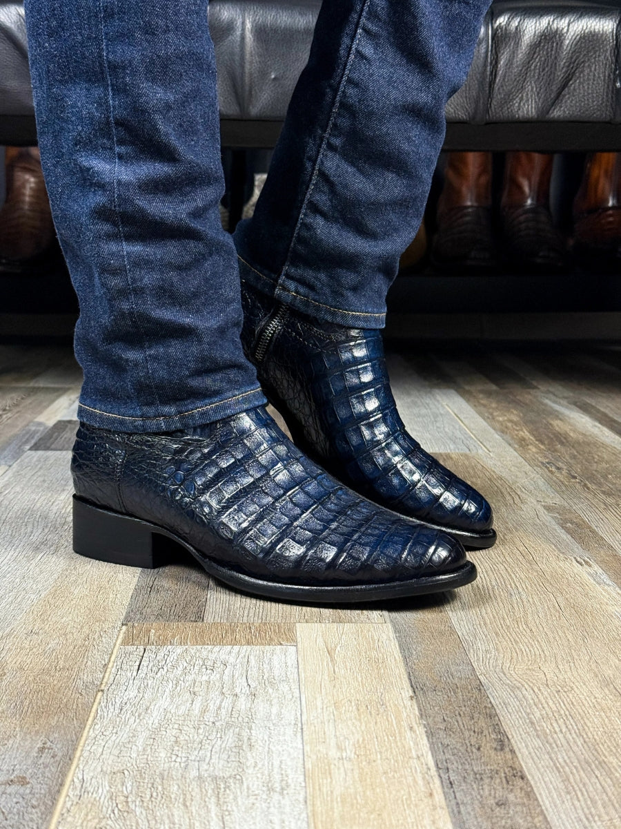 (⏰New Arrivals Promotion $20 OFF) Full Crocodile Boots Oval