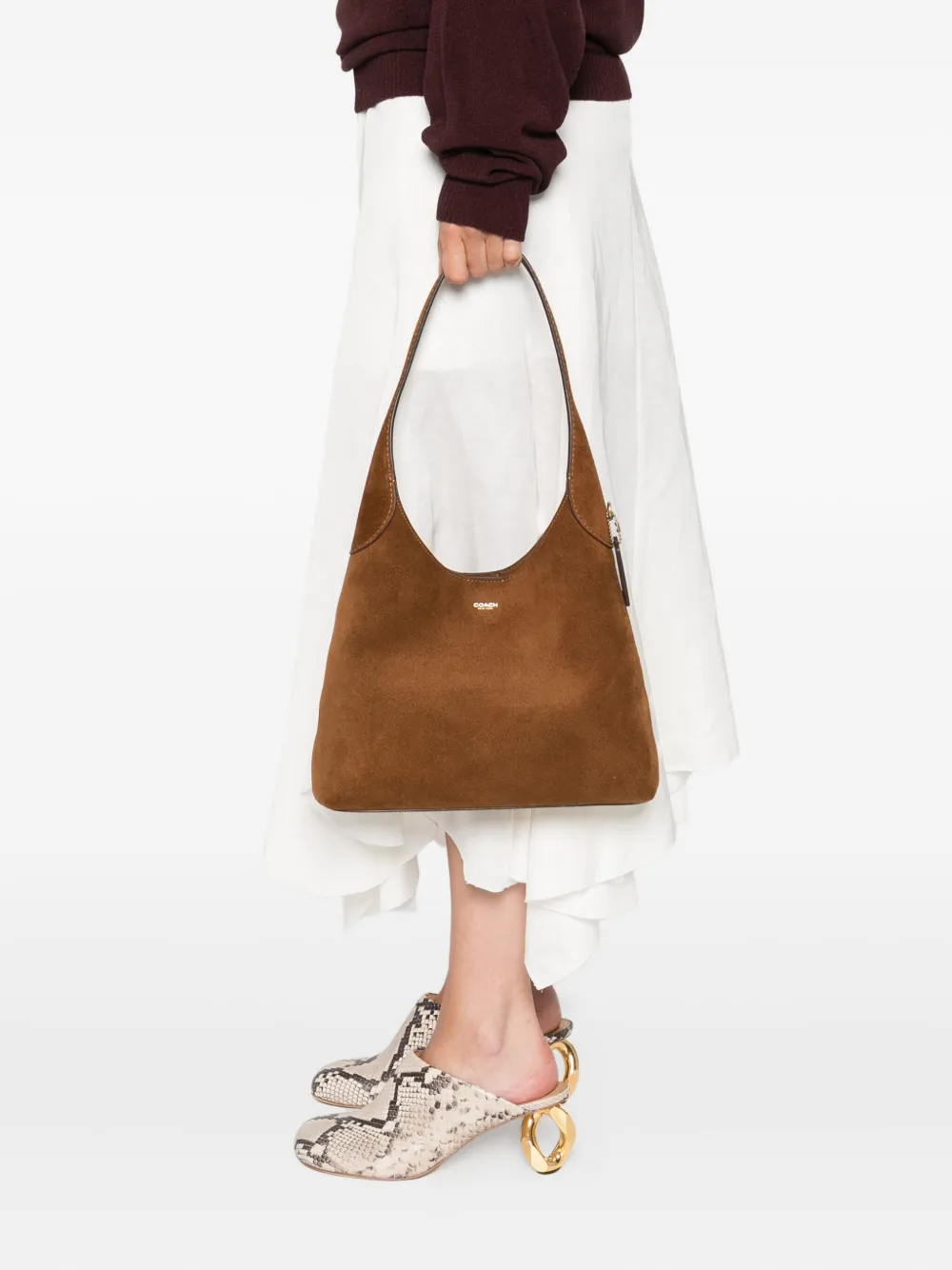 Brooklyn Suede Shoulder Bag