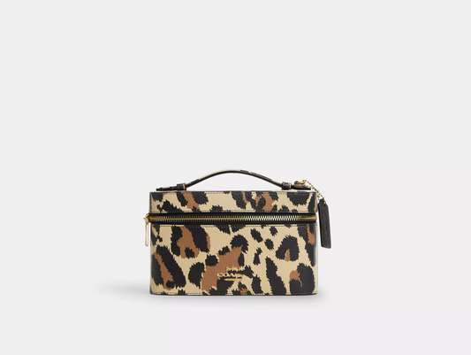 With Leopard Print Bag