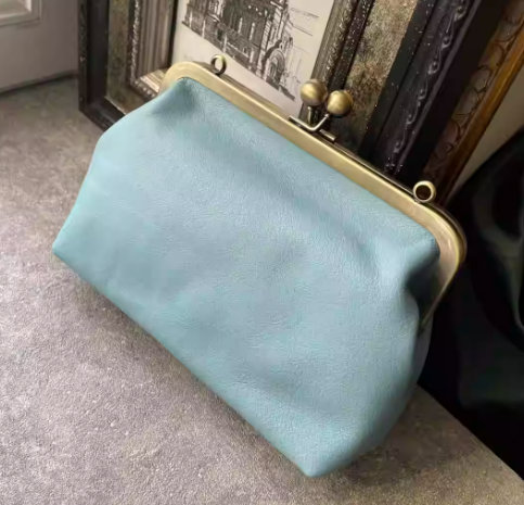 Handcrafted Magnetic Frame Bag