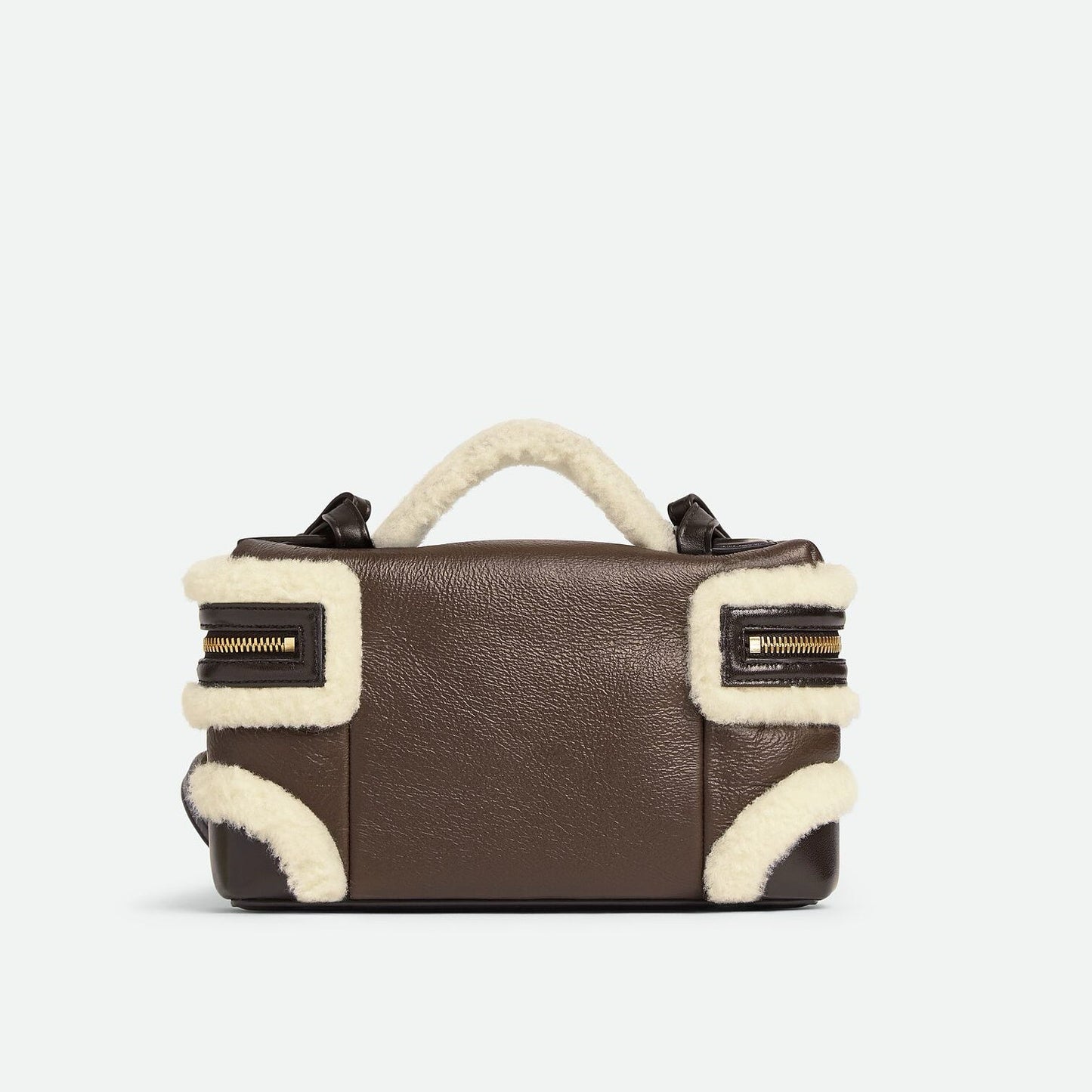 Leather Crossbody Vanity Case Bag