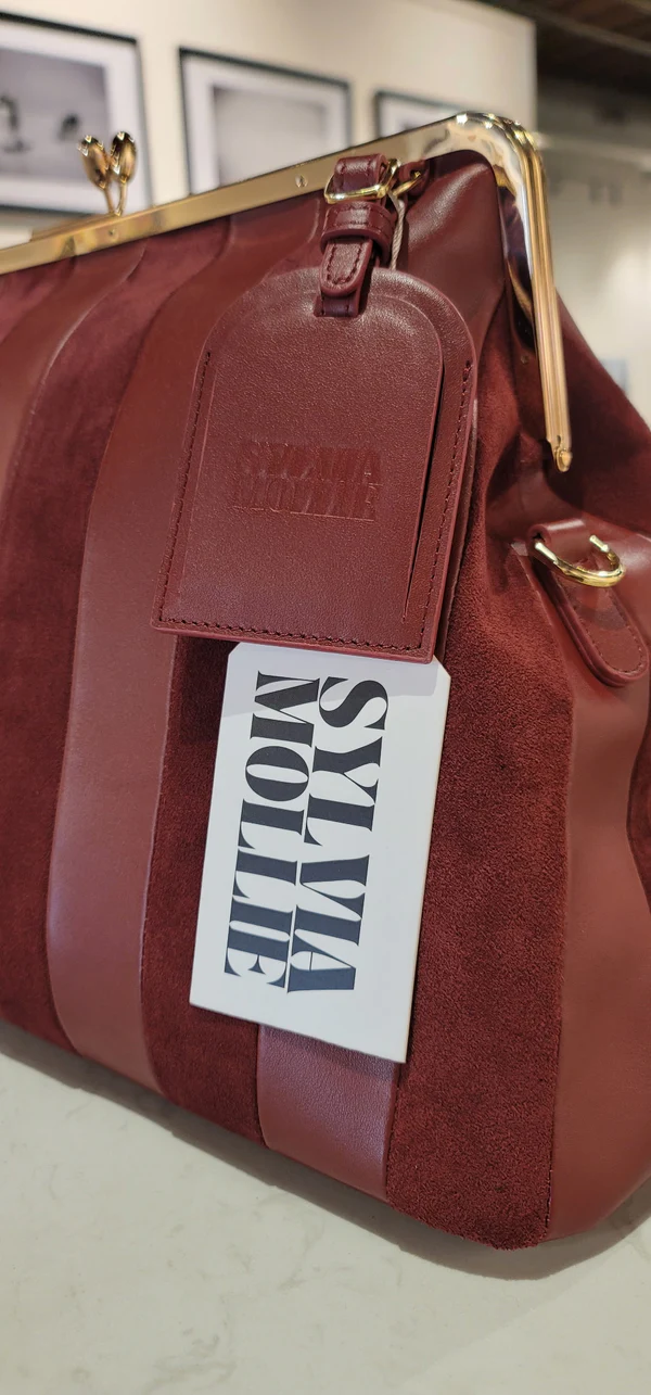 The Fannie Bag - Burgundy