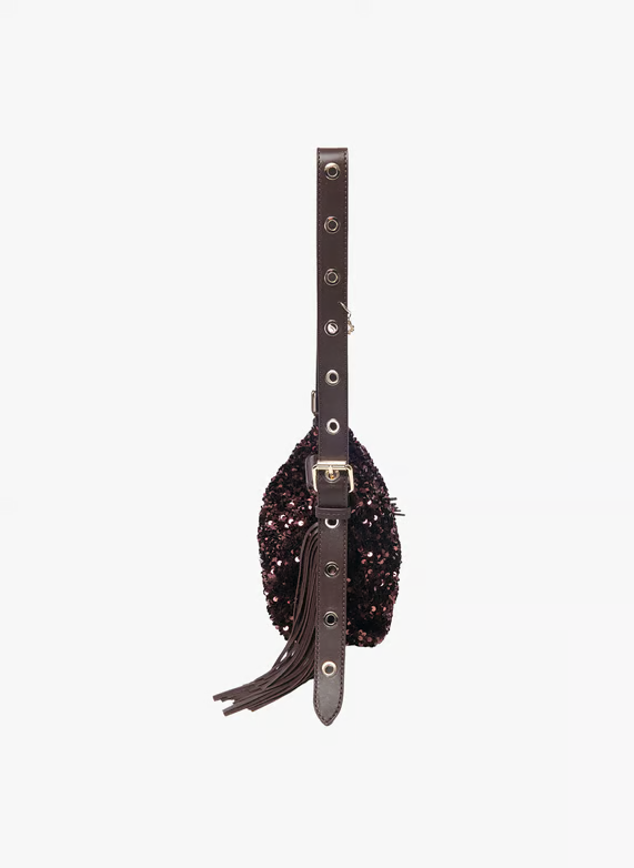 Sequined Shoulder Bag