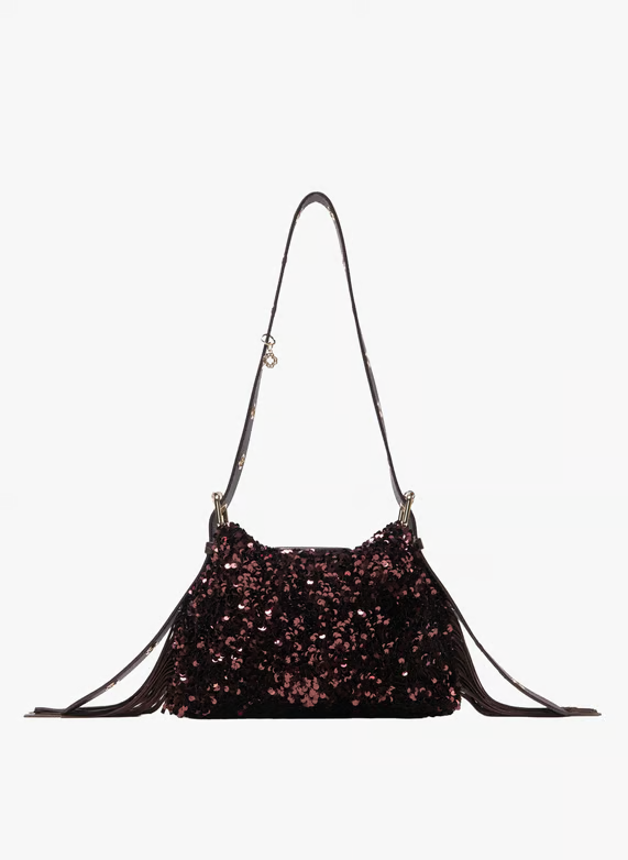 Sequined Shoulder Bag