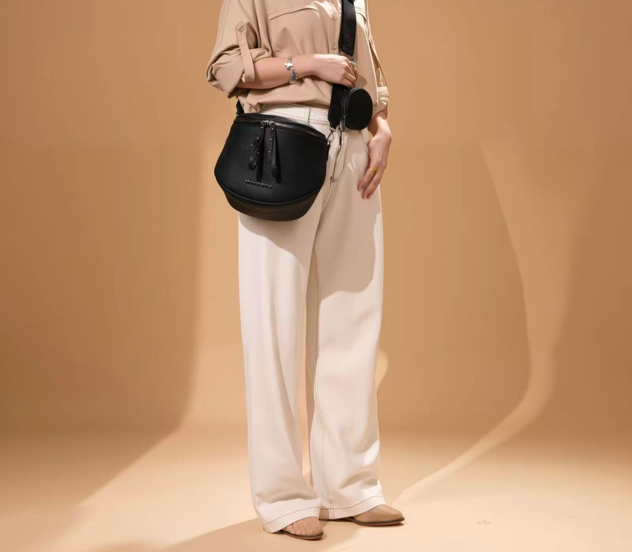 Montana West Bum Bag With Zipper