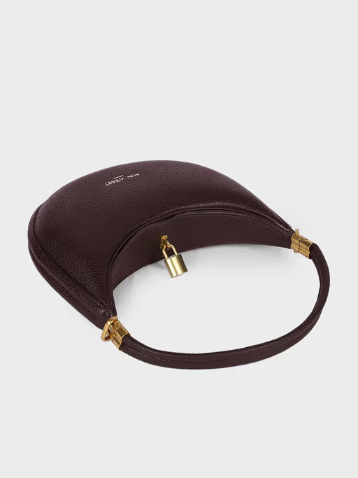 Vivaq Bitter Brown Faux Leather Snap Closure
