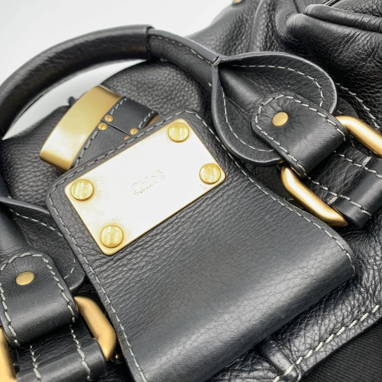 Paddington Tote Medium Bag Satchel Leather Handbag