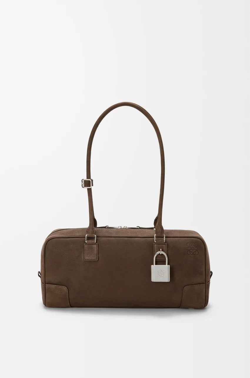 31 Cropped Bag In Grained Nubuck