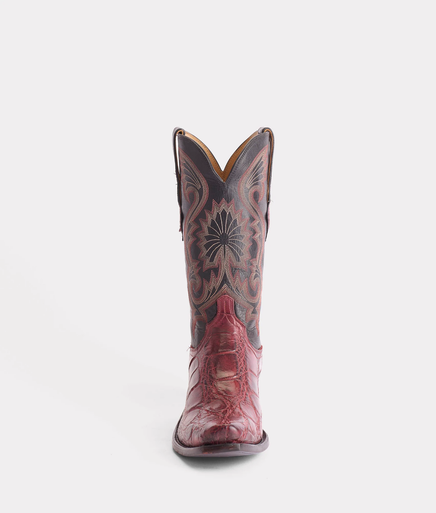 Giant Alligator Leather Boots