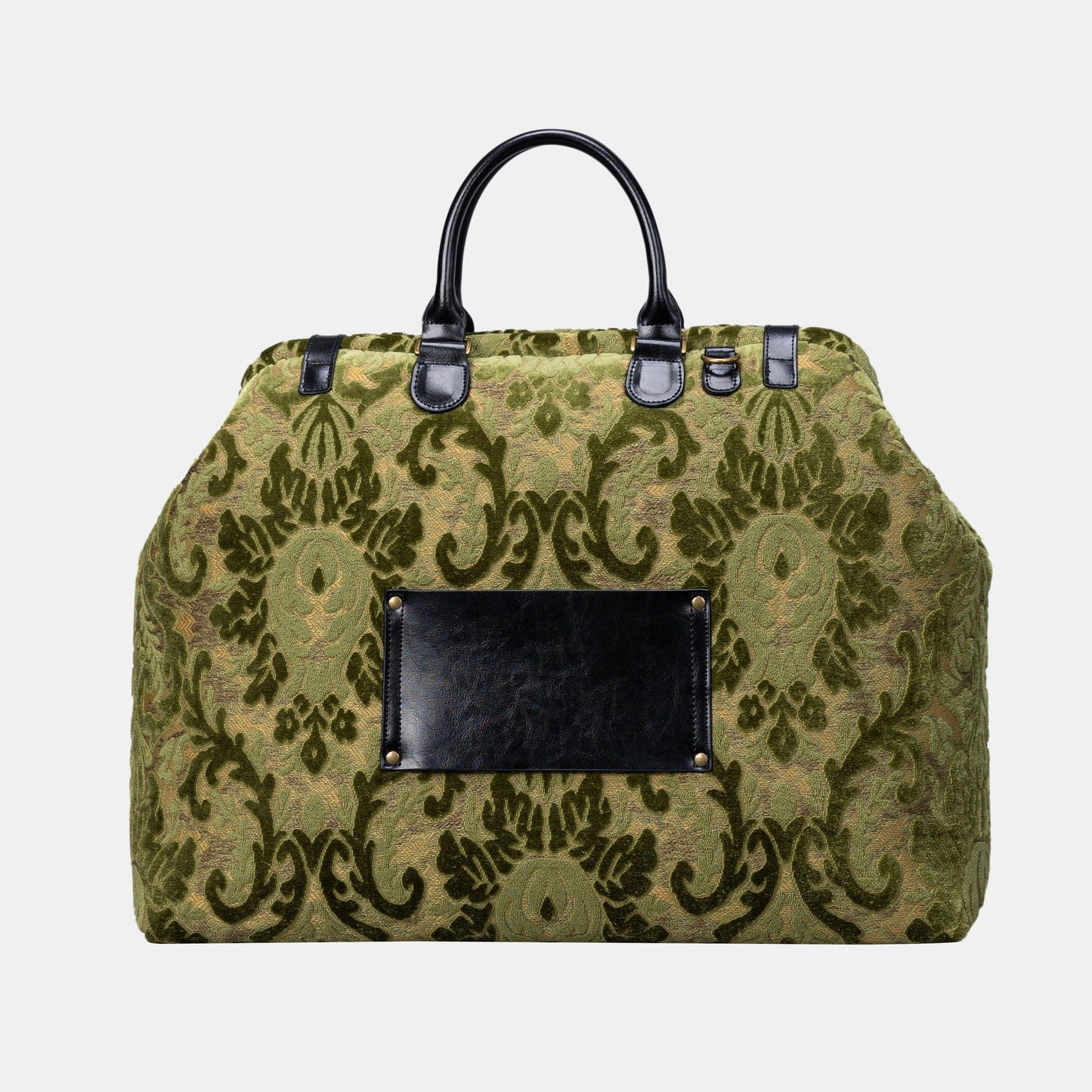 Burnout Velvet Fern Green Carpetbag