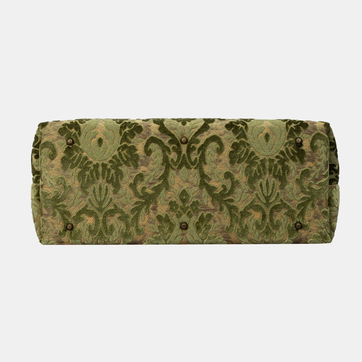 Burnout Velvet Fern Green Carpetbag