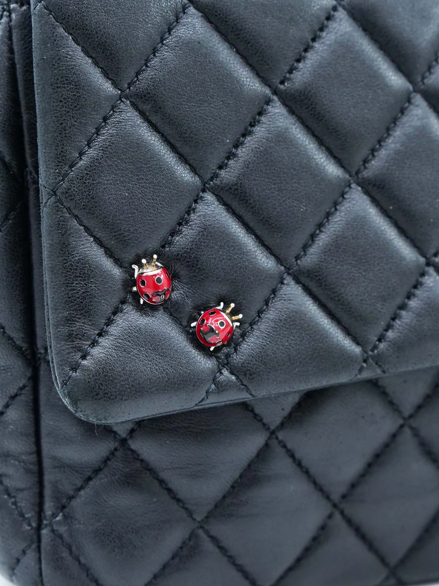 Chanel Lambskin Ladybug Classic New Mini Bag