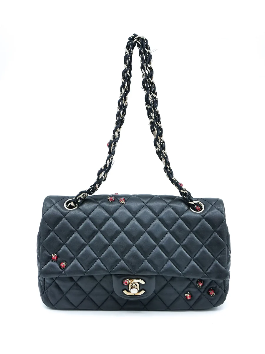 Chanel Lambskin Ladybug Classic New Mini Bag