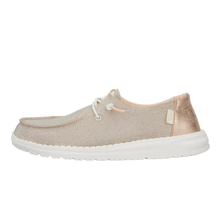 Wendy Metallic Sparkle - Womens Comfortable Slip On Shoes