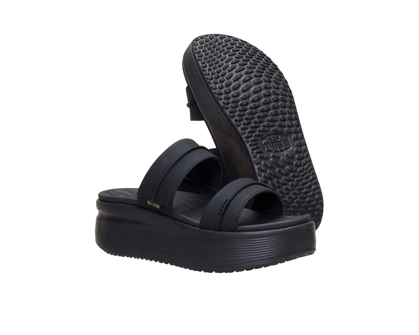 Black Austin Slide Classic Sandals
