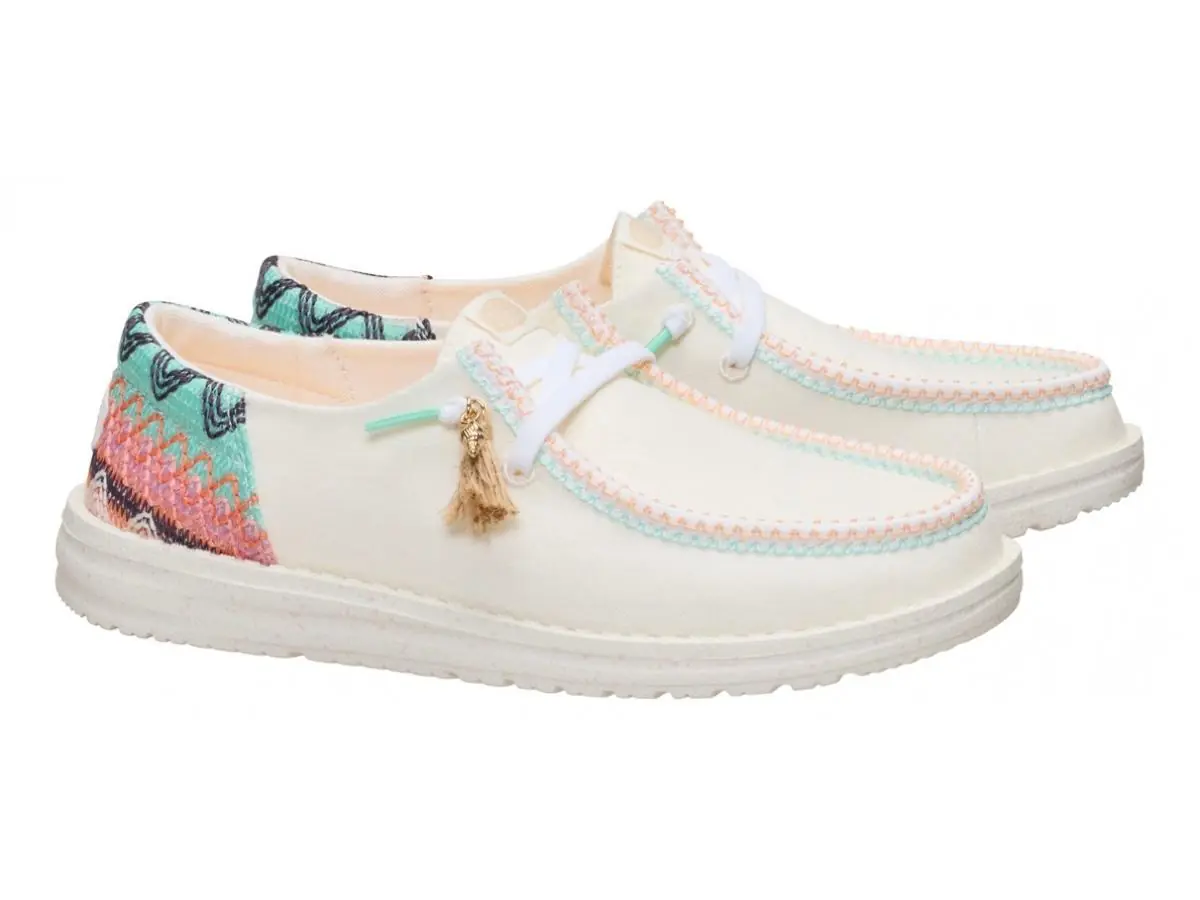 Wendy Espadrille Hibiscus Shoe