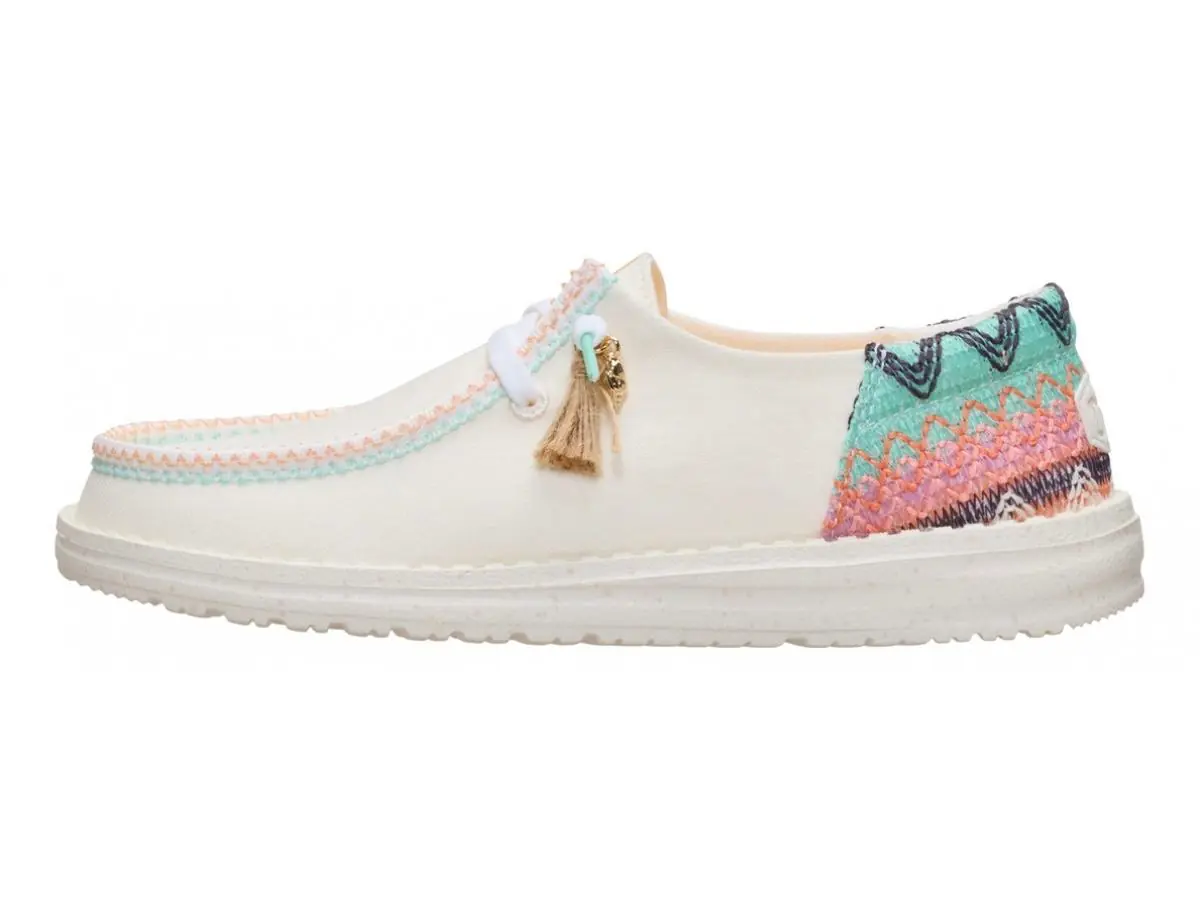 Wendy Espadrille Hibiscus Shoe