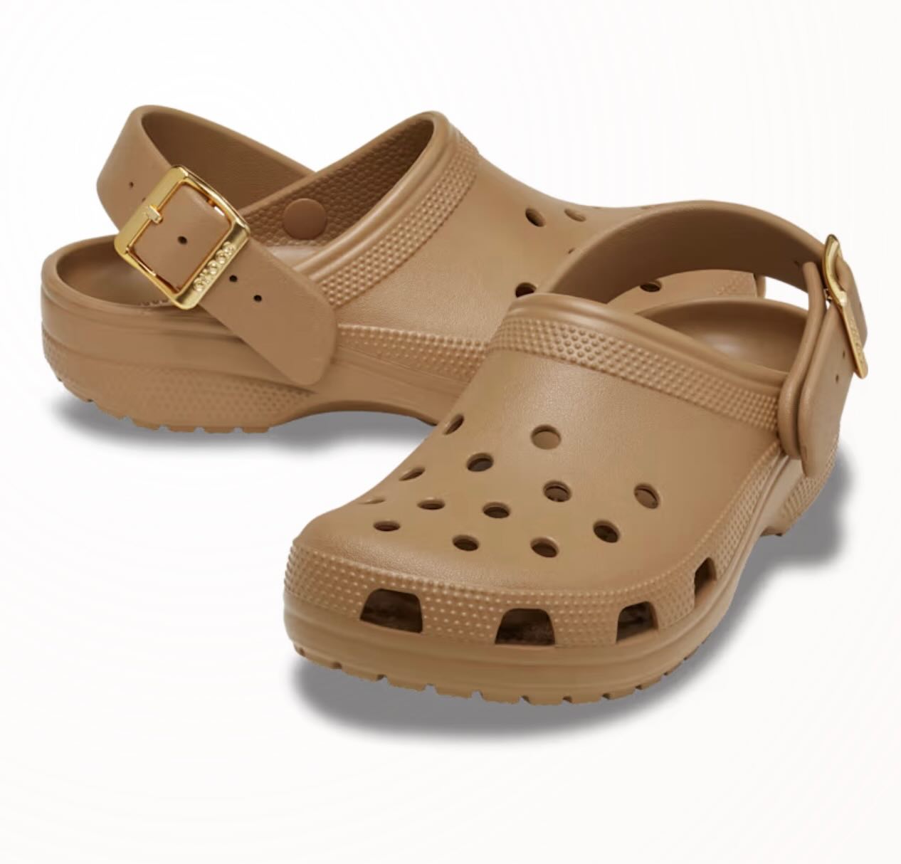 Classic Clogs With Buckle