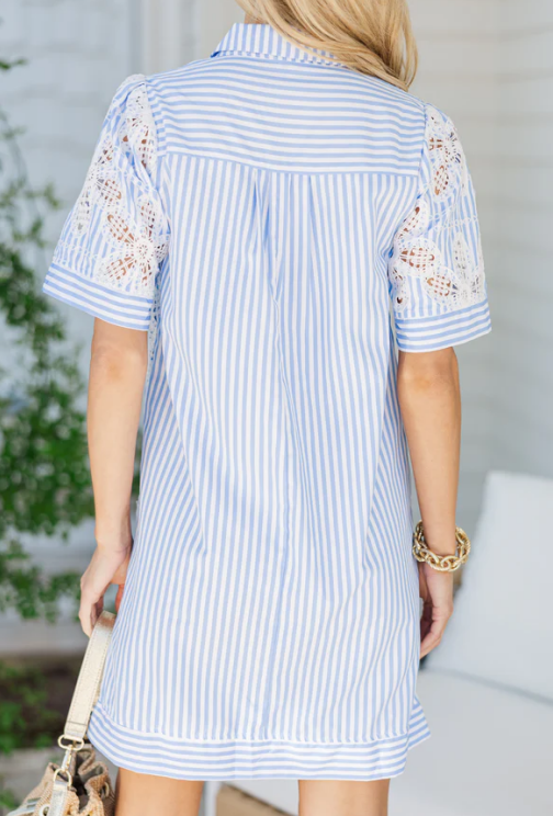 Hollow Print Dress