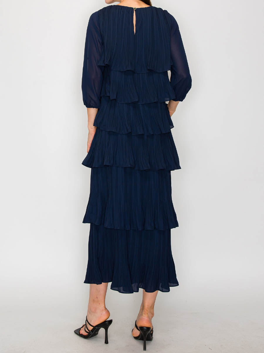 (⏰Last Day Promotion $15 OFF) Ruffled Elegant Maxi Dress