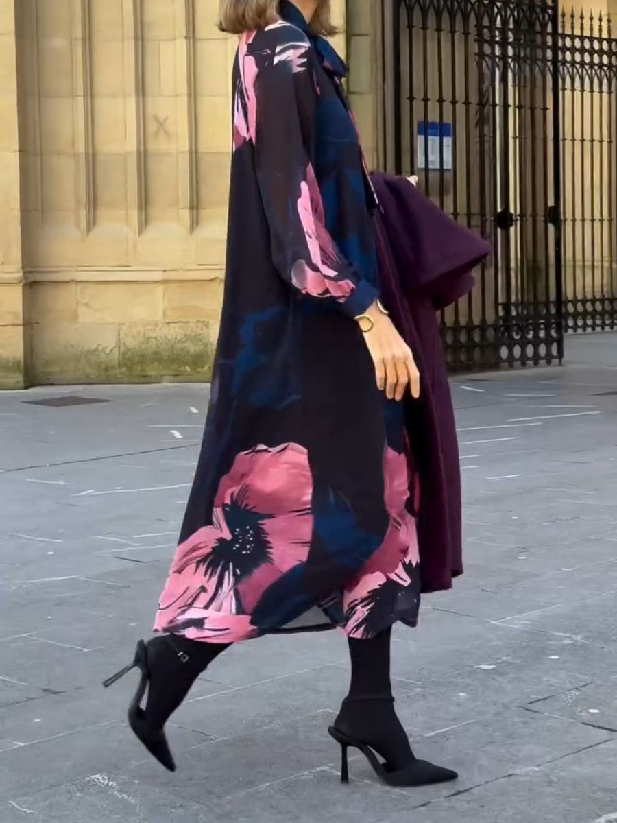 (⏰New Arrivals Promotion $20 OFF) Rosy Red Baulette Midi Dress
