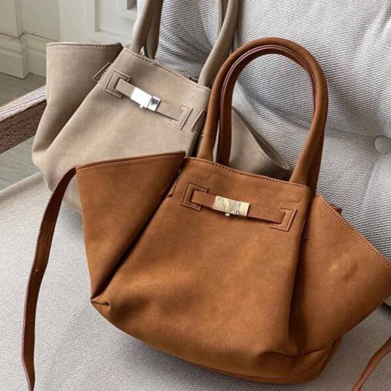 Fashion Matte Large Capacity Handbag Shoulder Bag