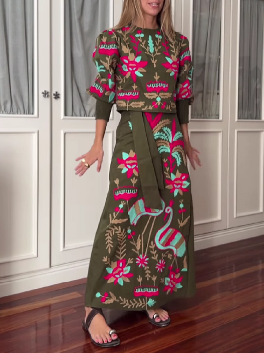 Embroidery Suit