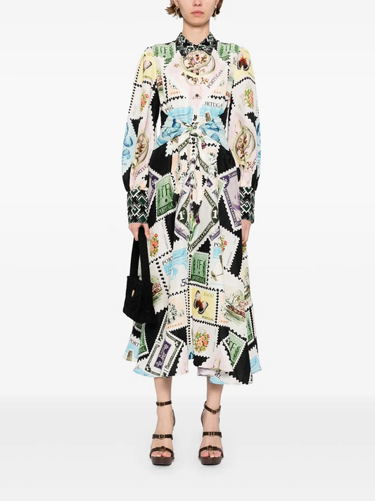 Printed Dress