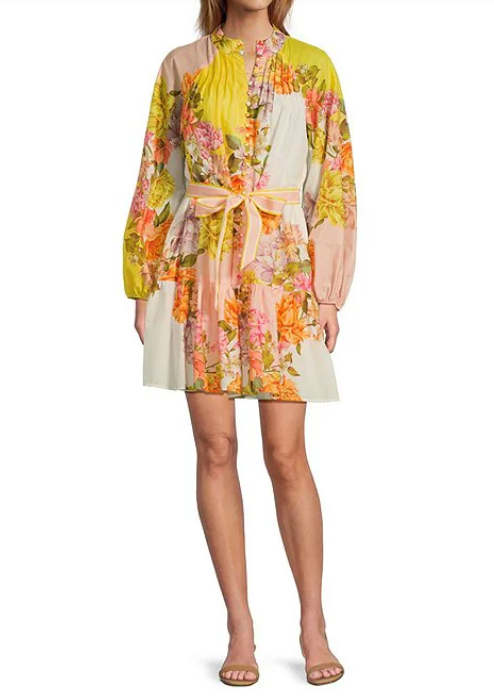 The Pretty Printed Shirt Dress